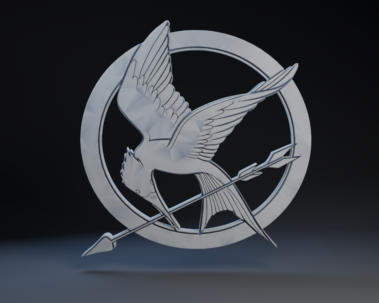 Mocking Jay Pin Wall Decoration