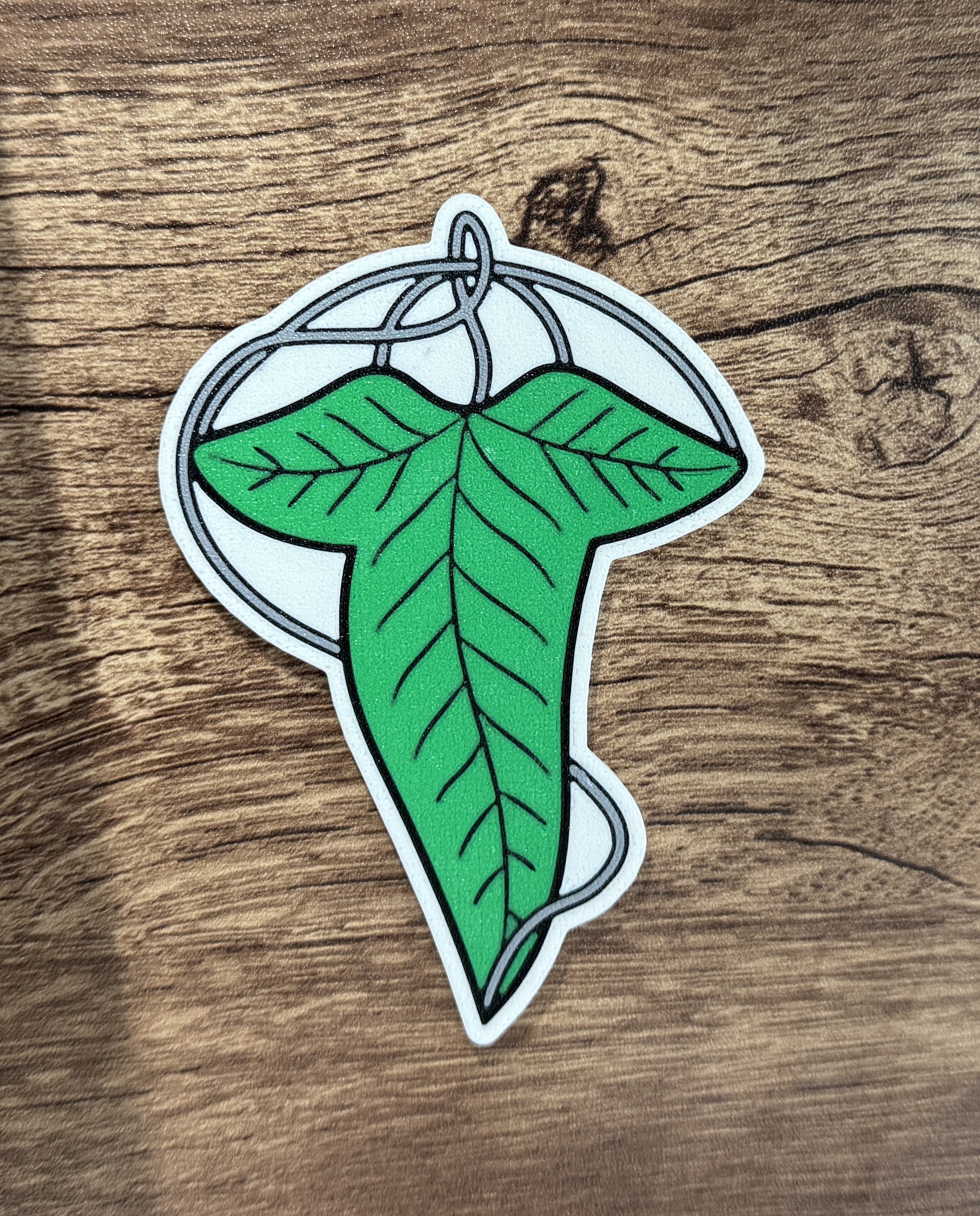 Leaf of Lorien LOTR Magnet (multi-color)(8x3mm magnets)