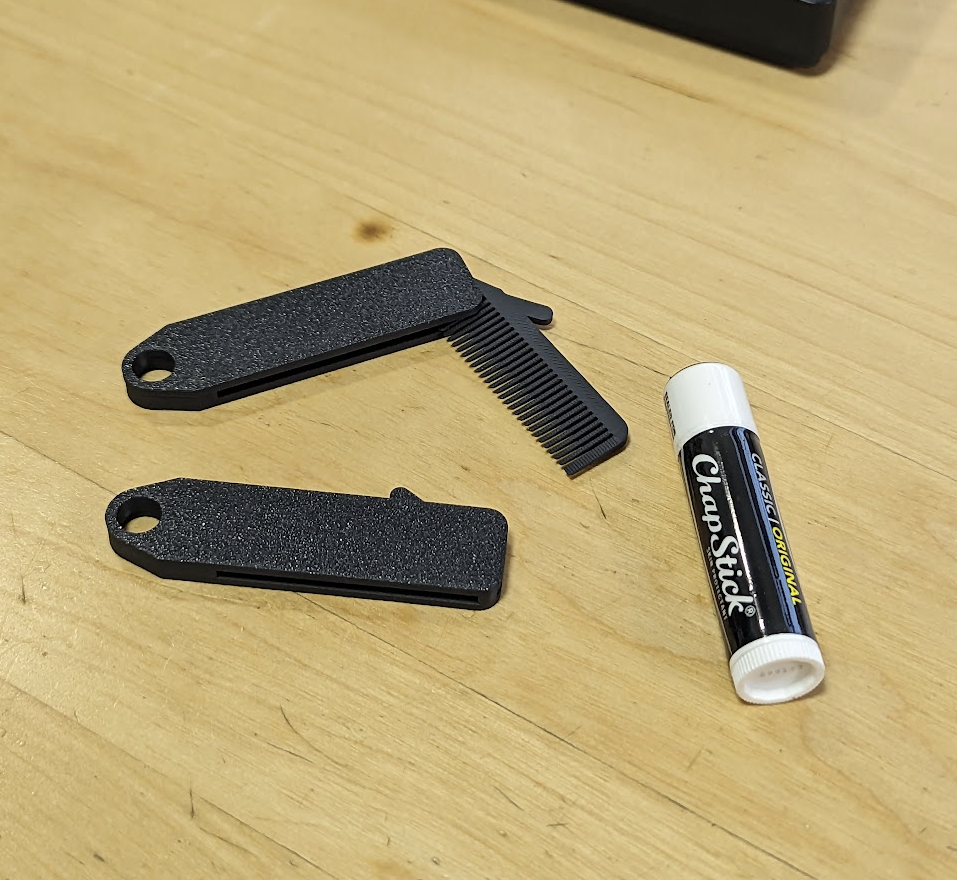 Keychain Comb Folding