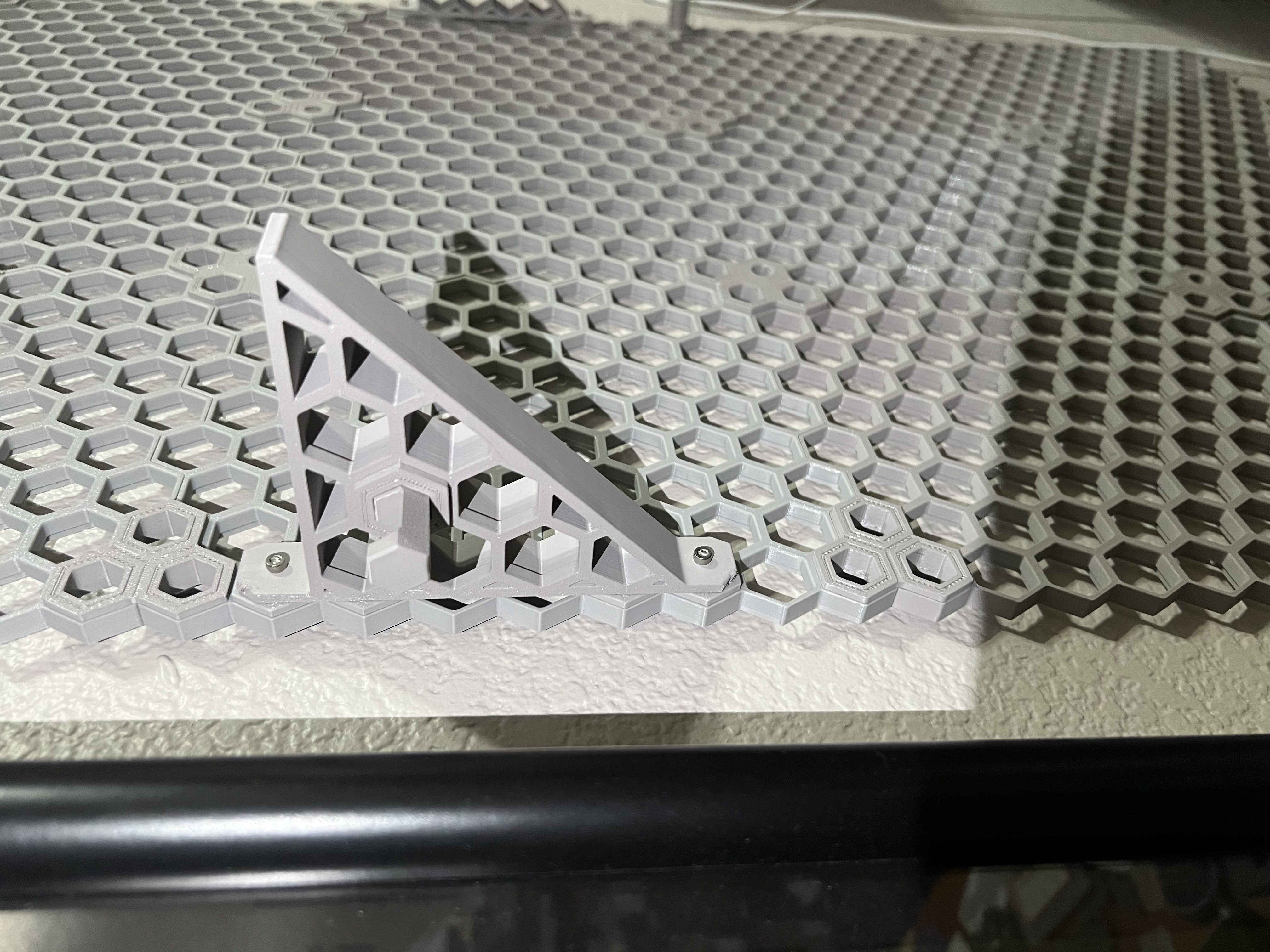 Shelf Bracket for Honeycomb Storage Wall