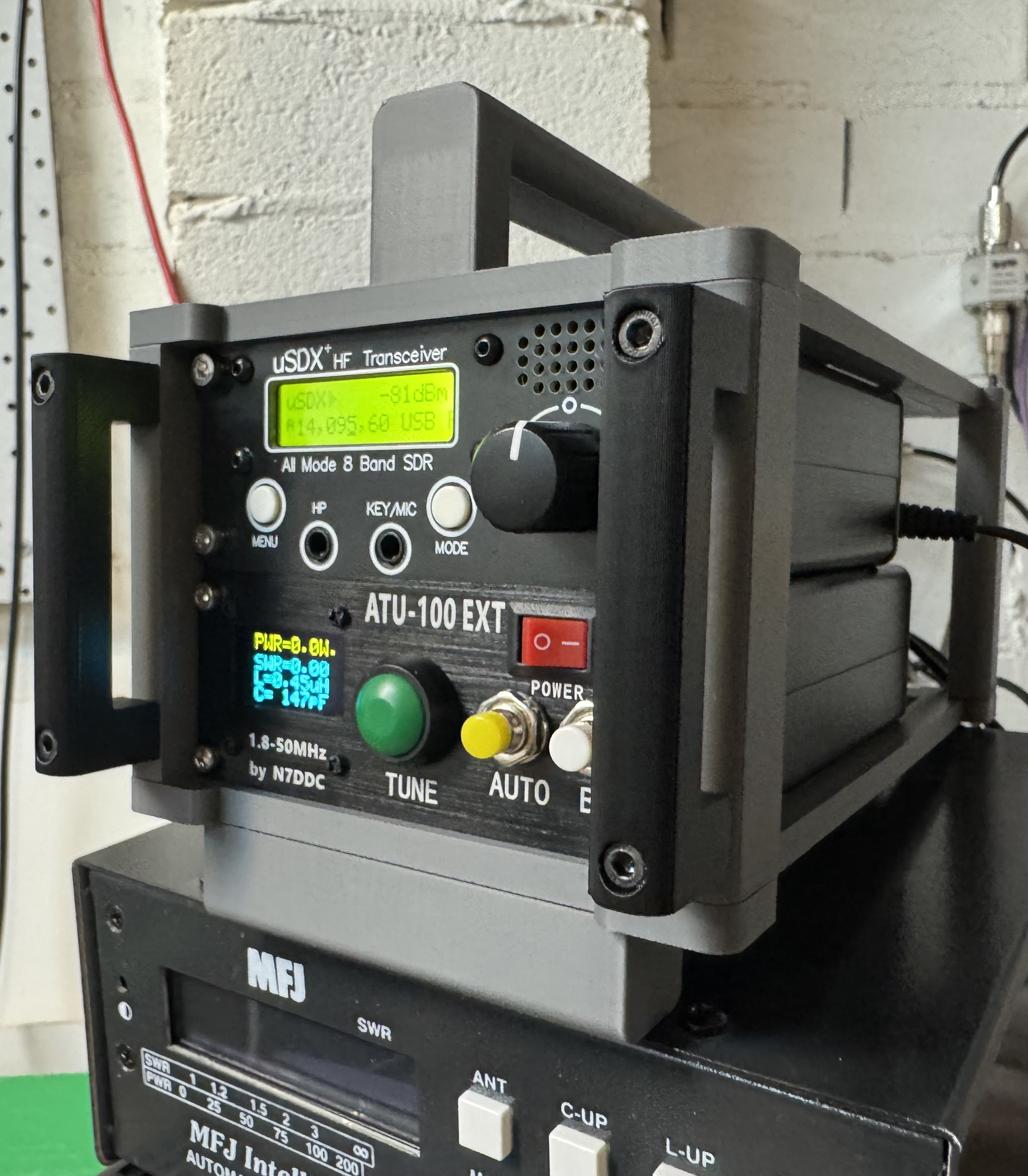 uSDX+ Transceiver / AT100 Carry Box