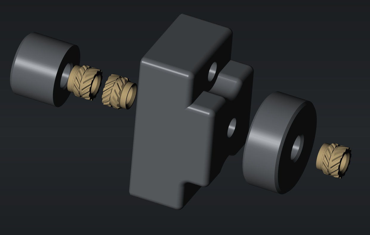 Qidi Plus 4 Adjustable belt tensioner Mod using M3 hardware