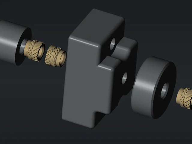 Qidi Plus 4 Adjustable belt tensioner Mod using M3 hardware