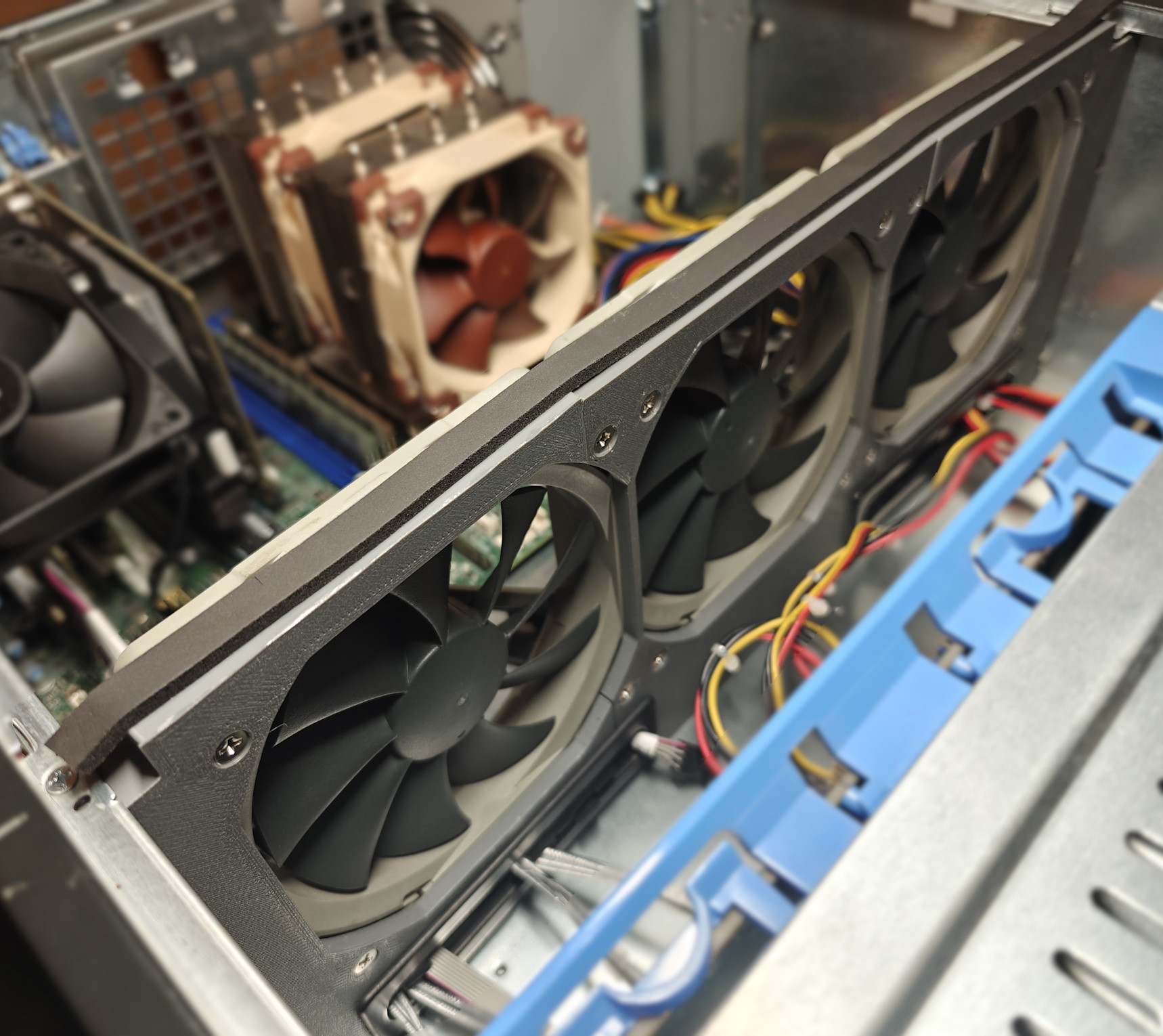 120mm fan wall for Supermicro SC74X 4U chassis