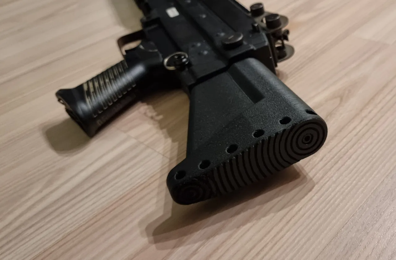 M249 G&P Airsoft Special Stock by LCruz3D | Download STL