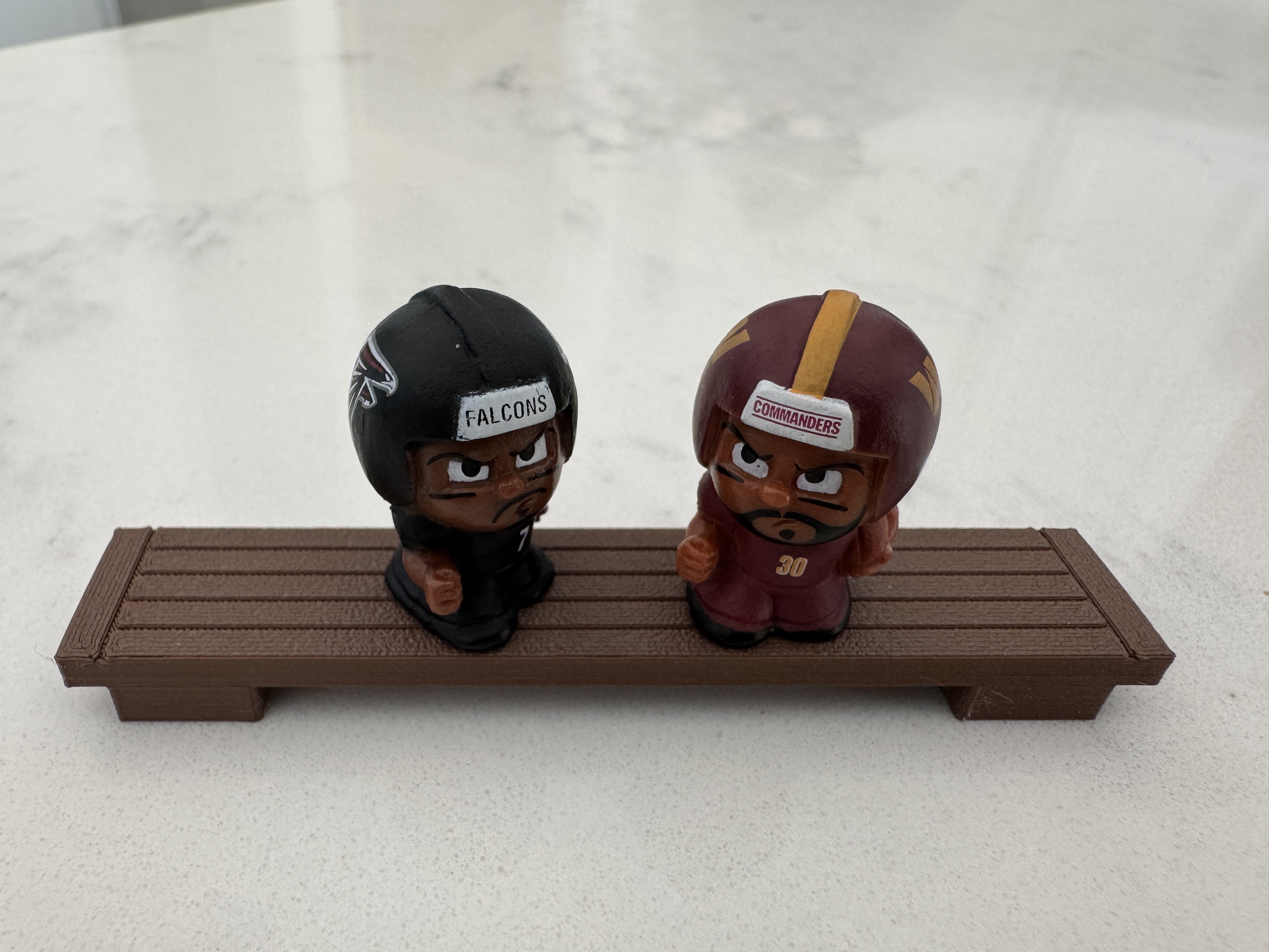 TeenyMates Collectible Figure Bench
