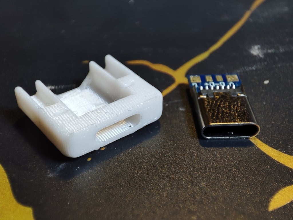 Housing (case/holder) for USB-C female power module