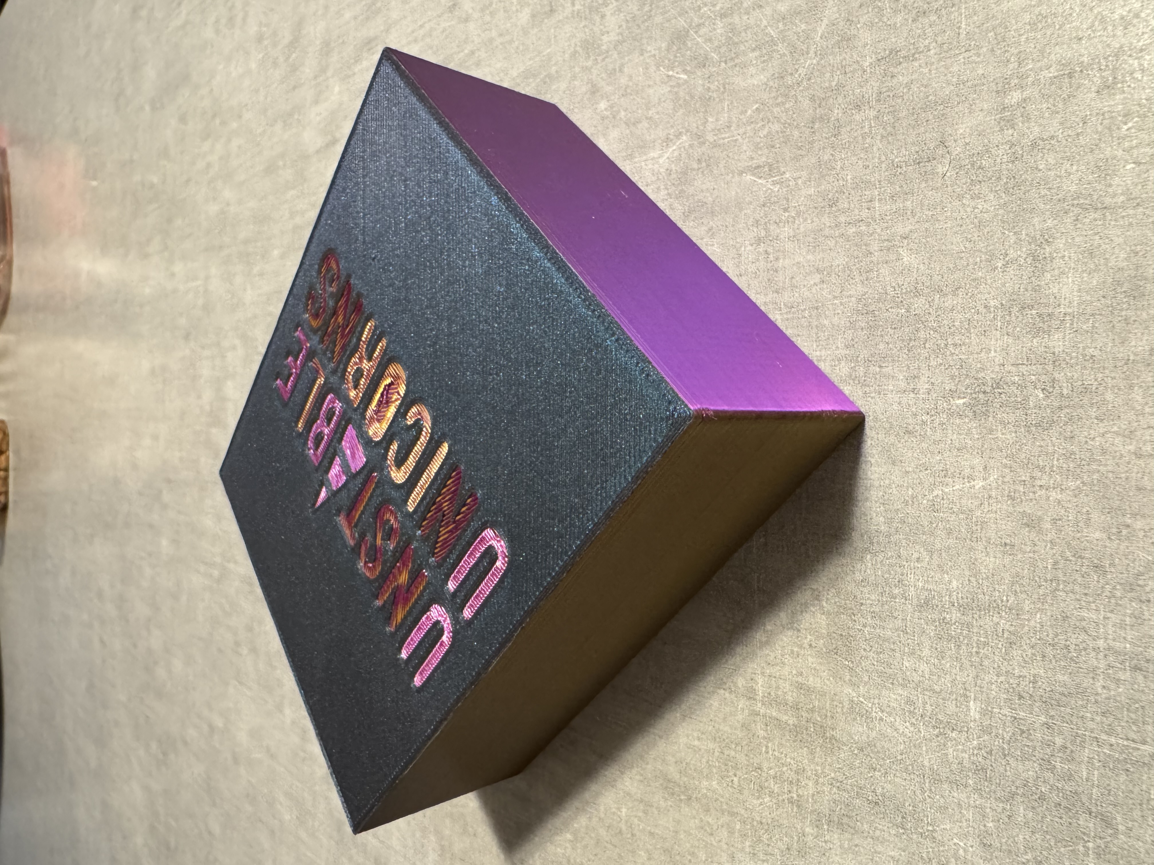 Unstable Unicorns Card Game Deck Box