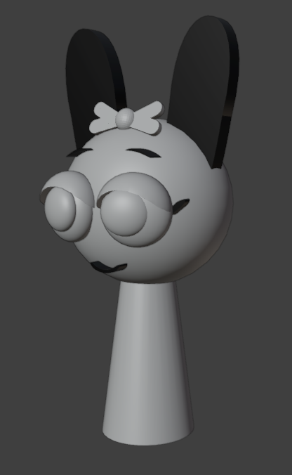 Miniatura 2 do modelo 3D Pinki Sprunki