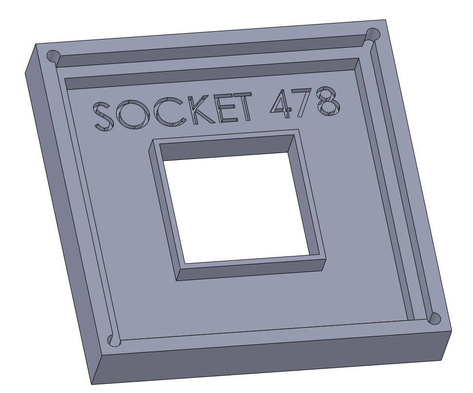 Socket 478 CPU Tray/Box