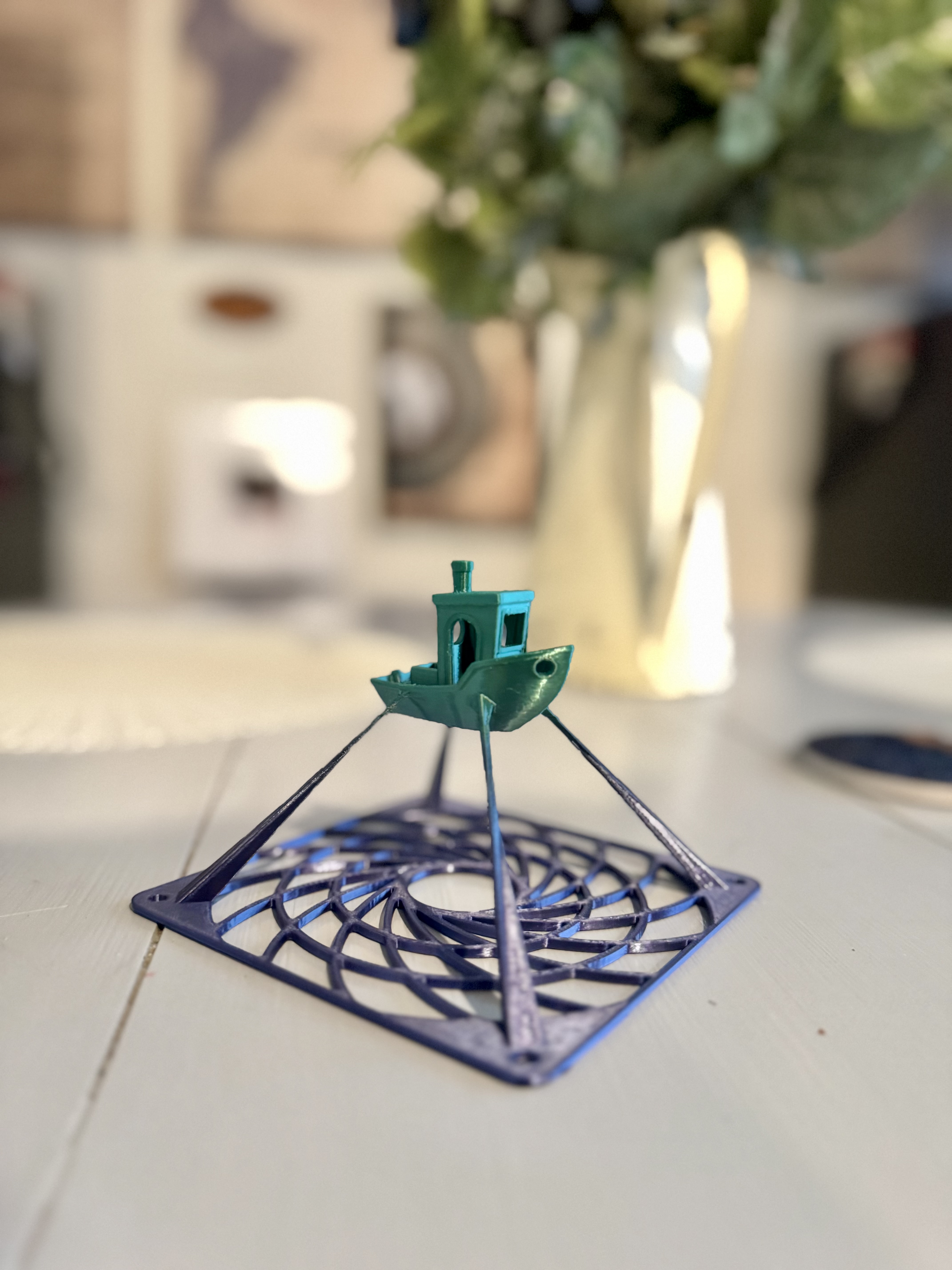 Benchy Fan Cover 120mm (not for beginners)