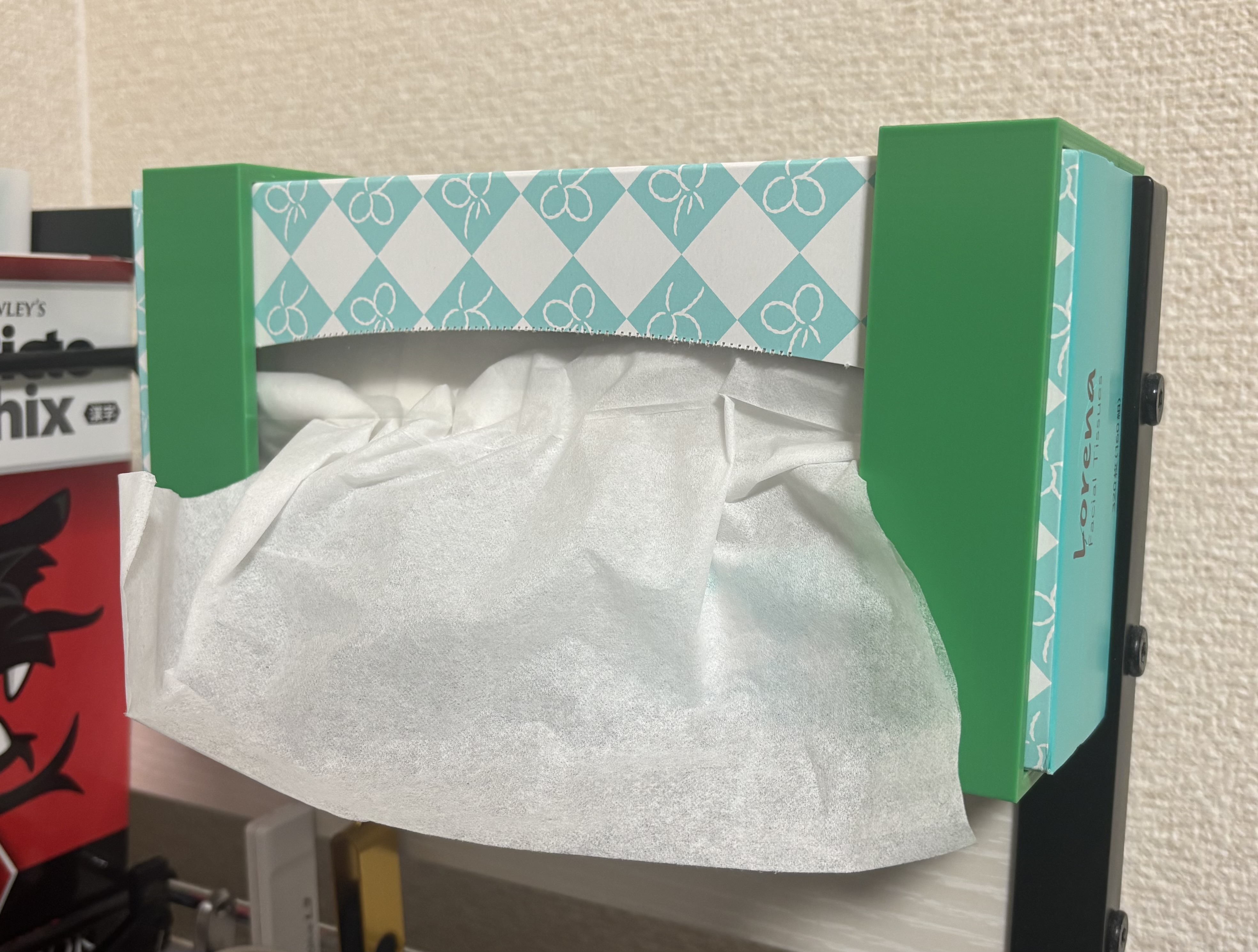 Tissue Box Holder Clip for Desk