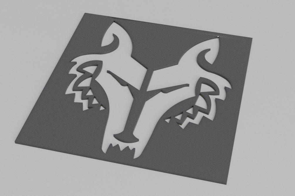 104th Battalion Spray Paint / Airbrush Stencil – Easy Clone Trooper Symbol Template