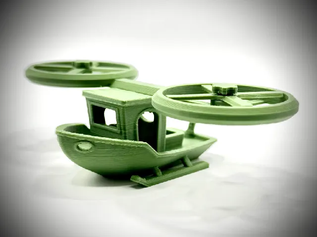 Benchy Avatar Helicopter