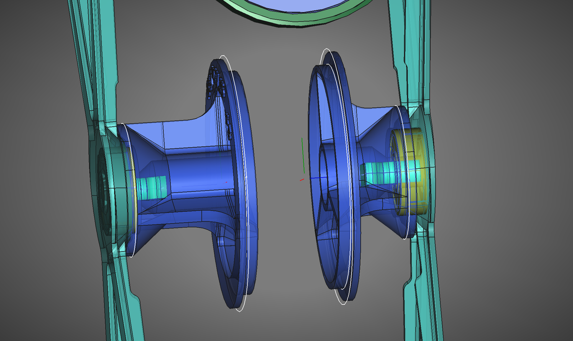 Parametric Spool Hub Adapter