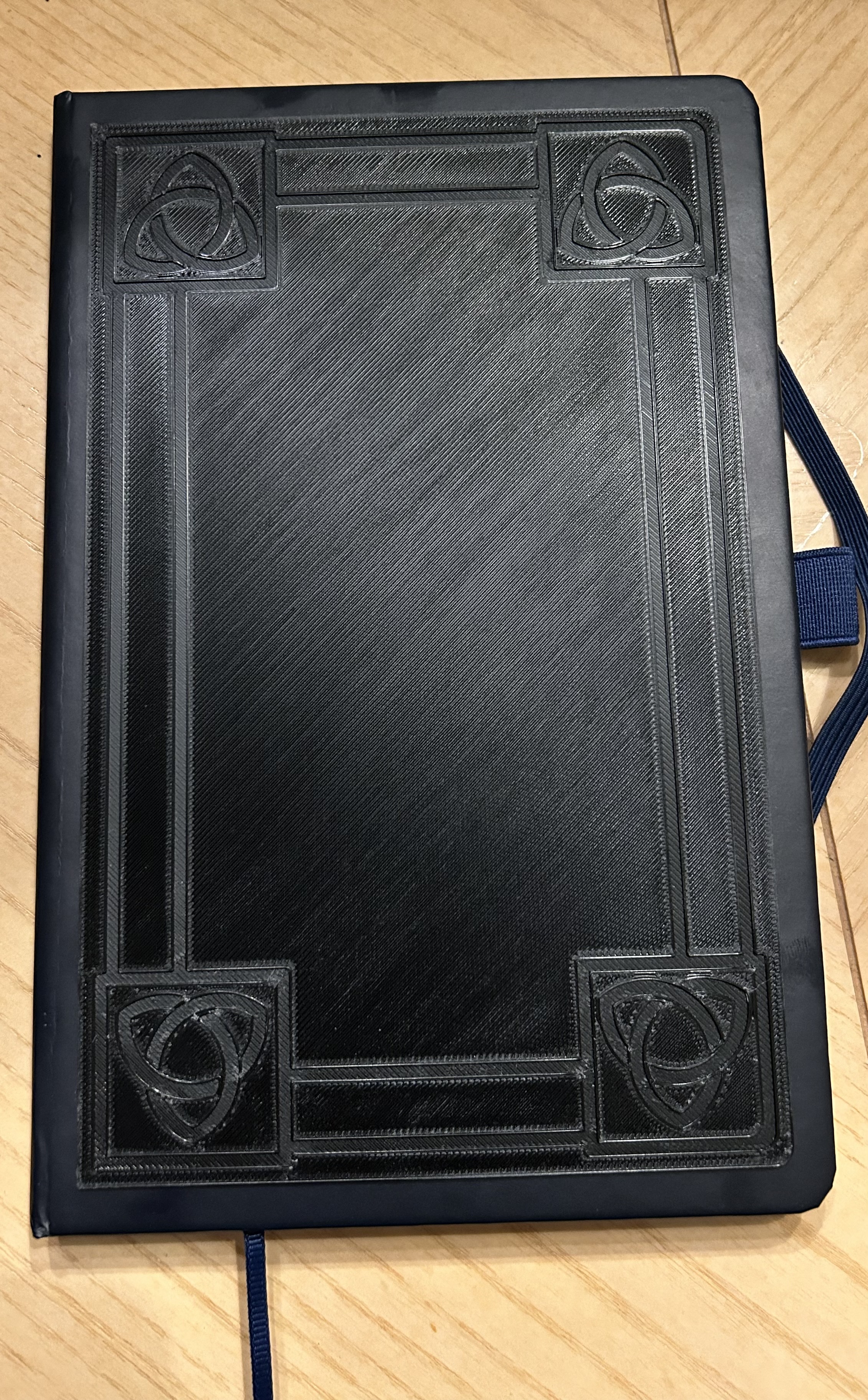 Celtic Knot (Triquetra Trinity Knot) notebook cover