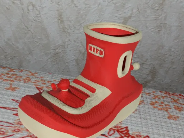 Benchy NYFD Bathroom Boot