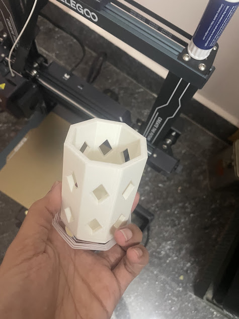 Pencil Holder - Diamond Pattern