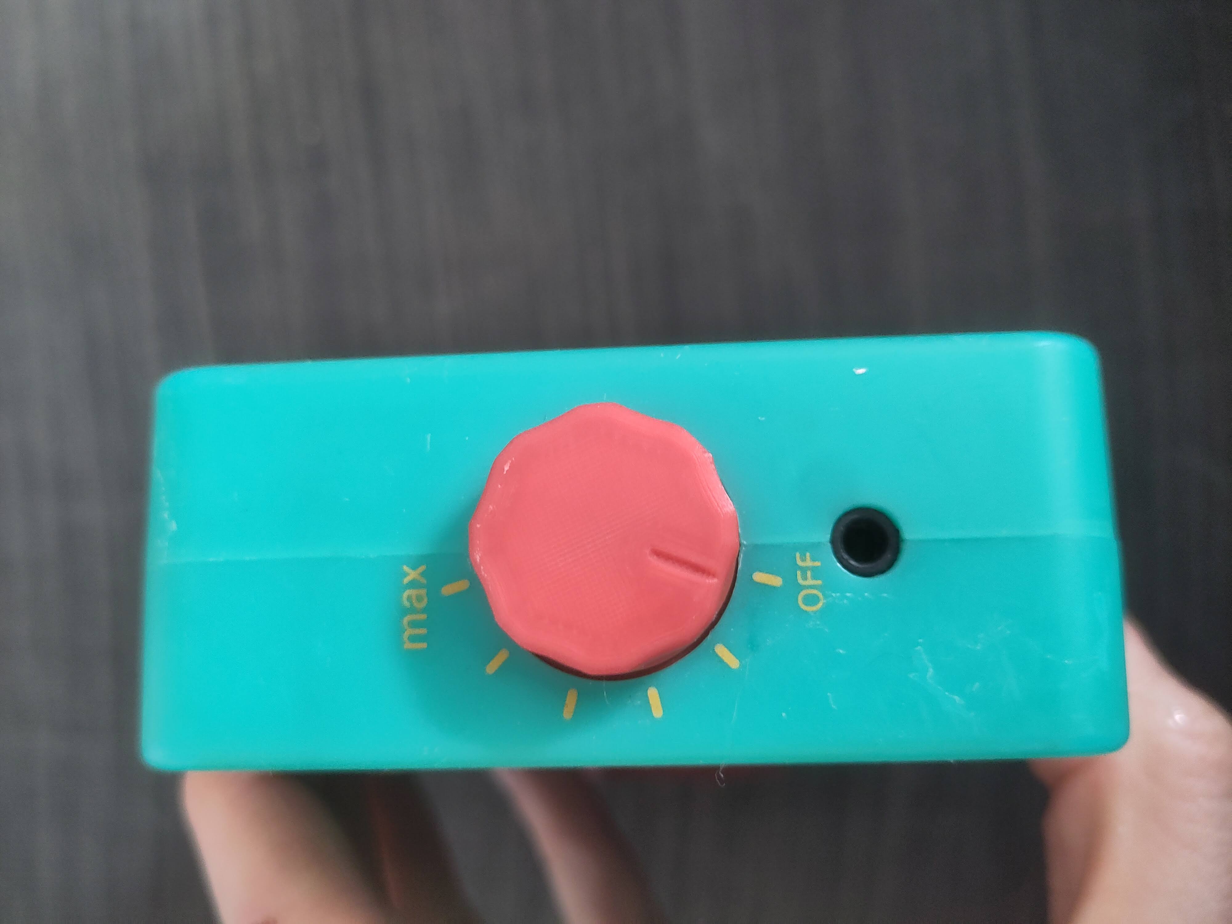 Replacement volume knob for Lunii Storyteller