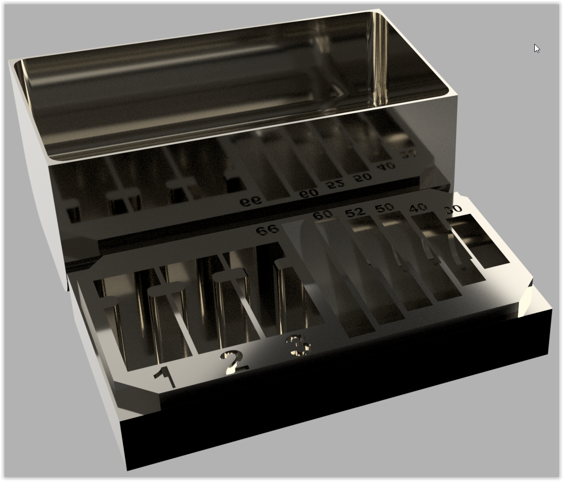 Mini lathe Vevor Box for Gears and Jaws