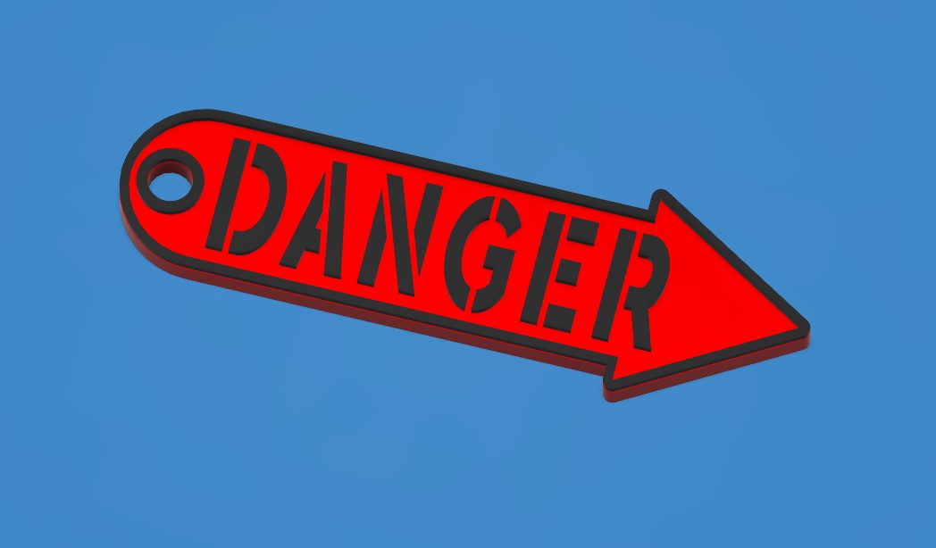 key chain danger