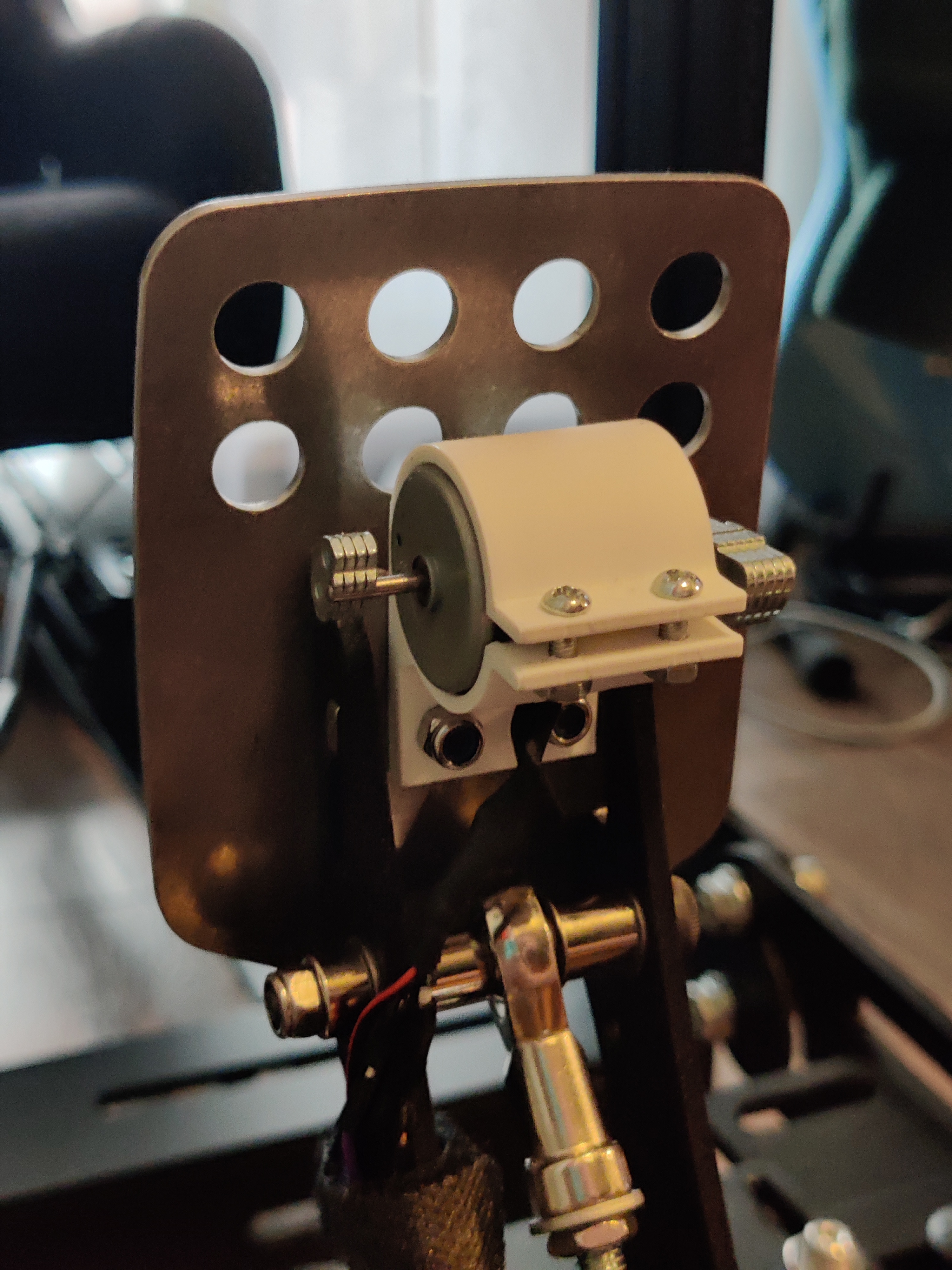 Rumble motors adapter for Simgrade VX-Pro