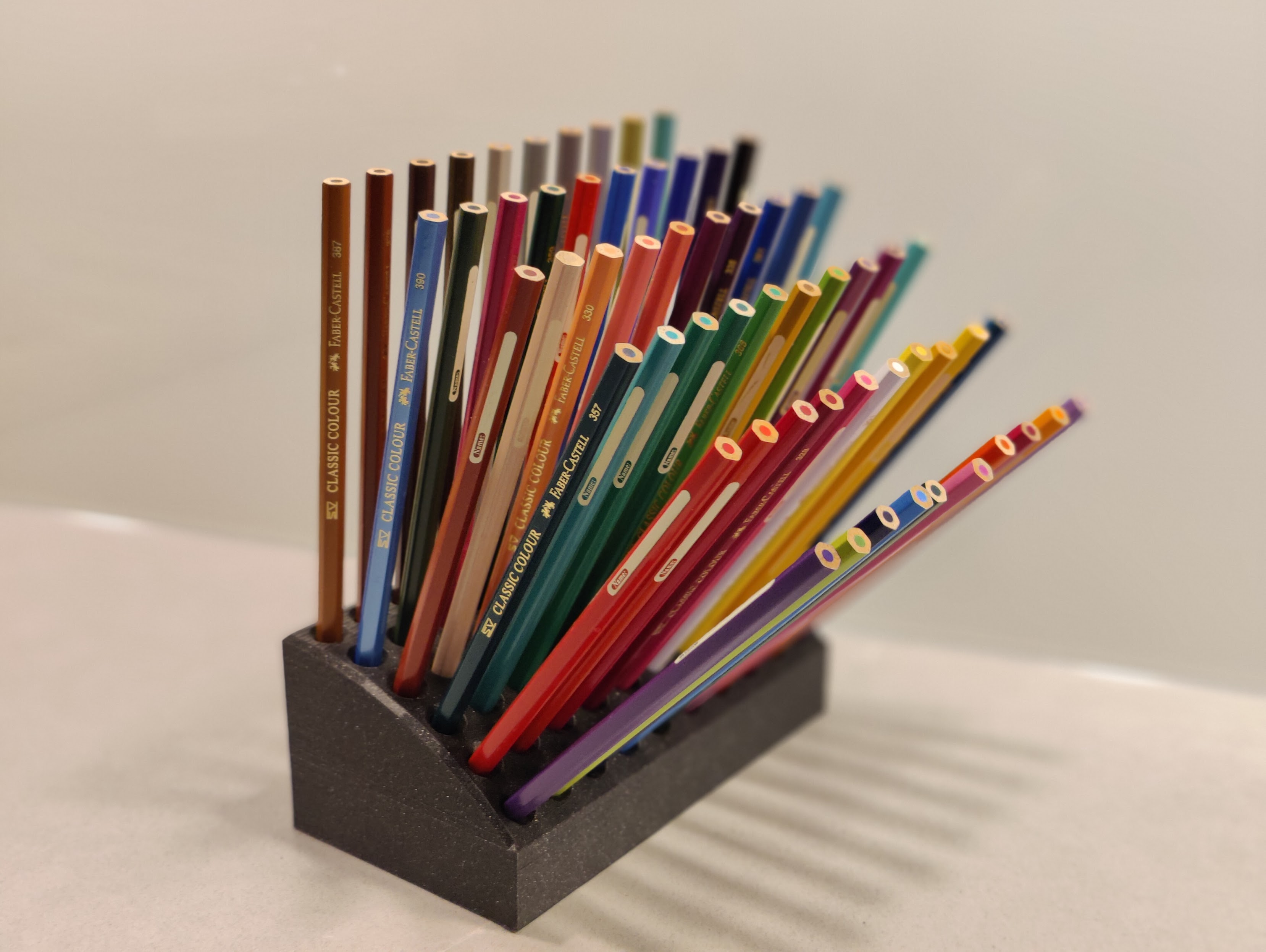 Penholder for 60 pens
