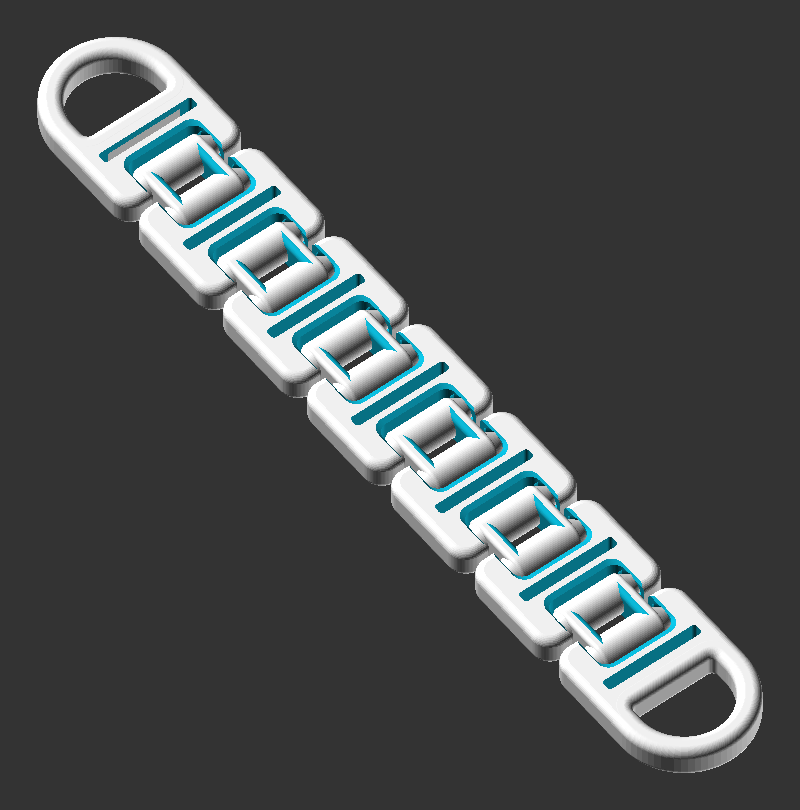 Scharnier Kette chain bracelet