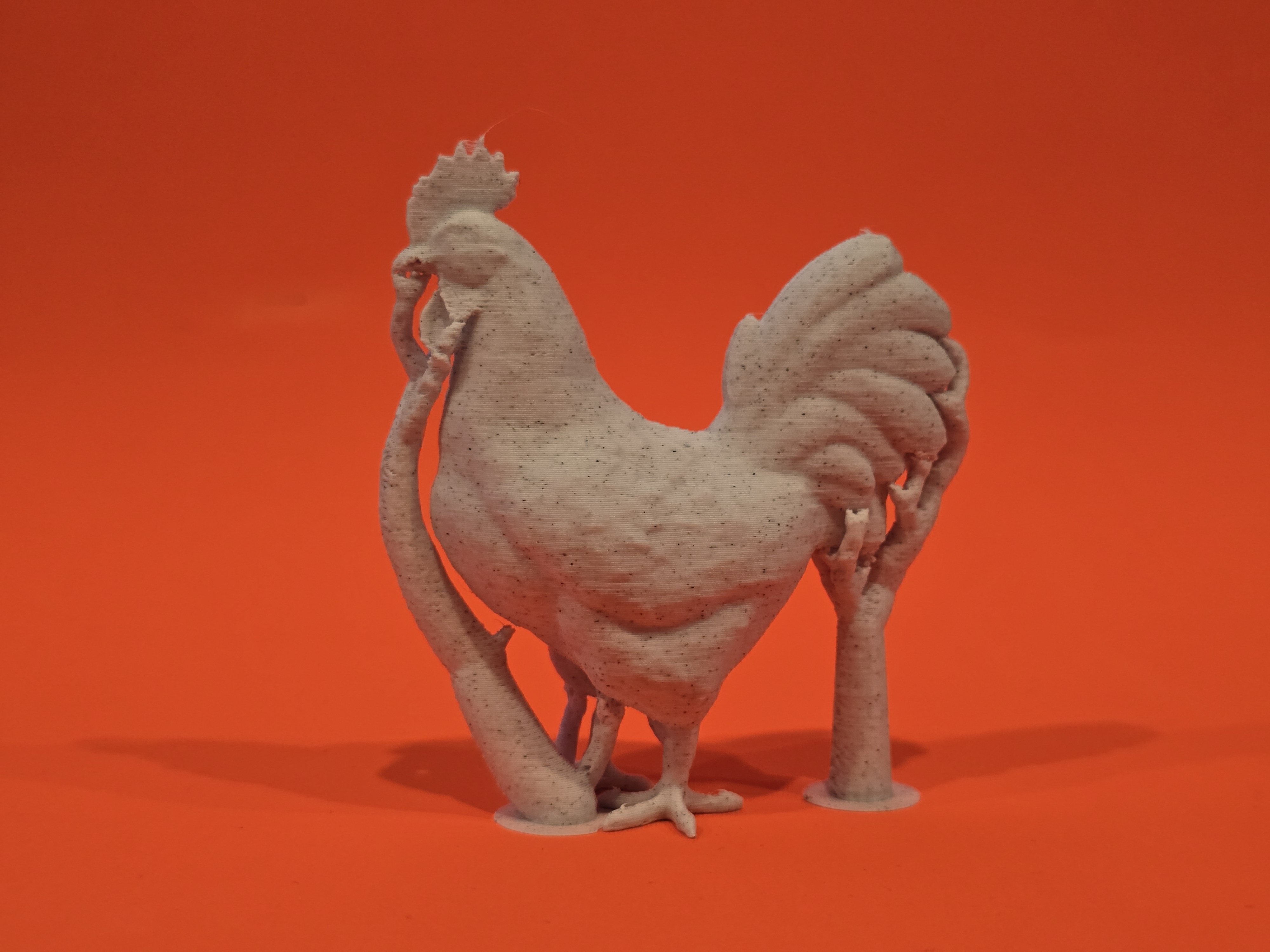 Miniatura 4 do modelo 3D Rooster Figurine