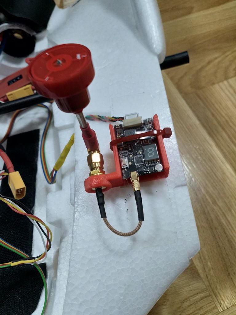 Mount for AKK X2-ultimate International 25mW/200mW/600mW/1200mW 5.8GHz 37CH FPV Transmitter with Smart Audio - SMA Female