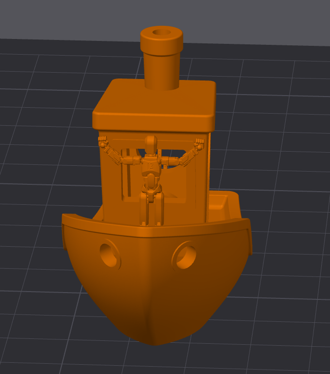 Dummy 13 Benchy 3D model thumbnail