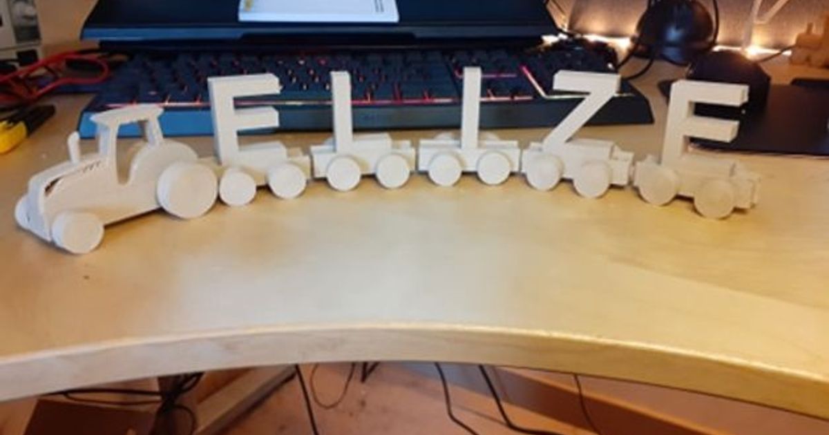 Name train by kaplaars Download free STL model