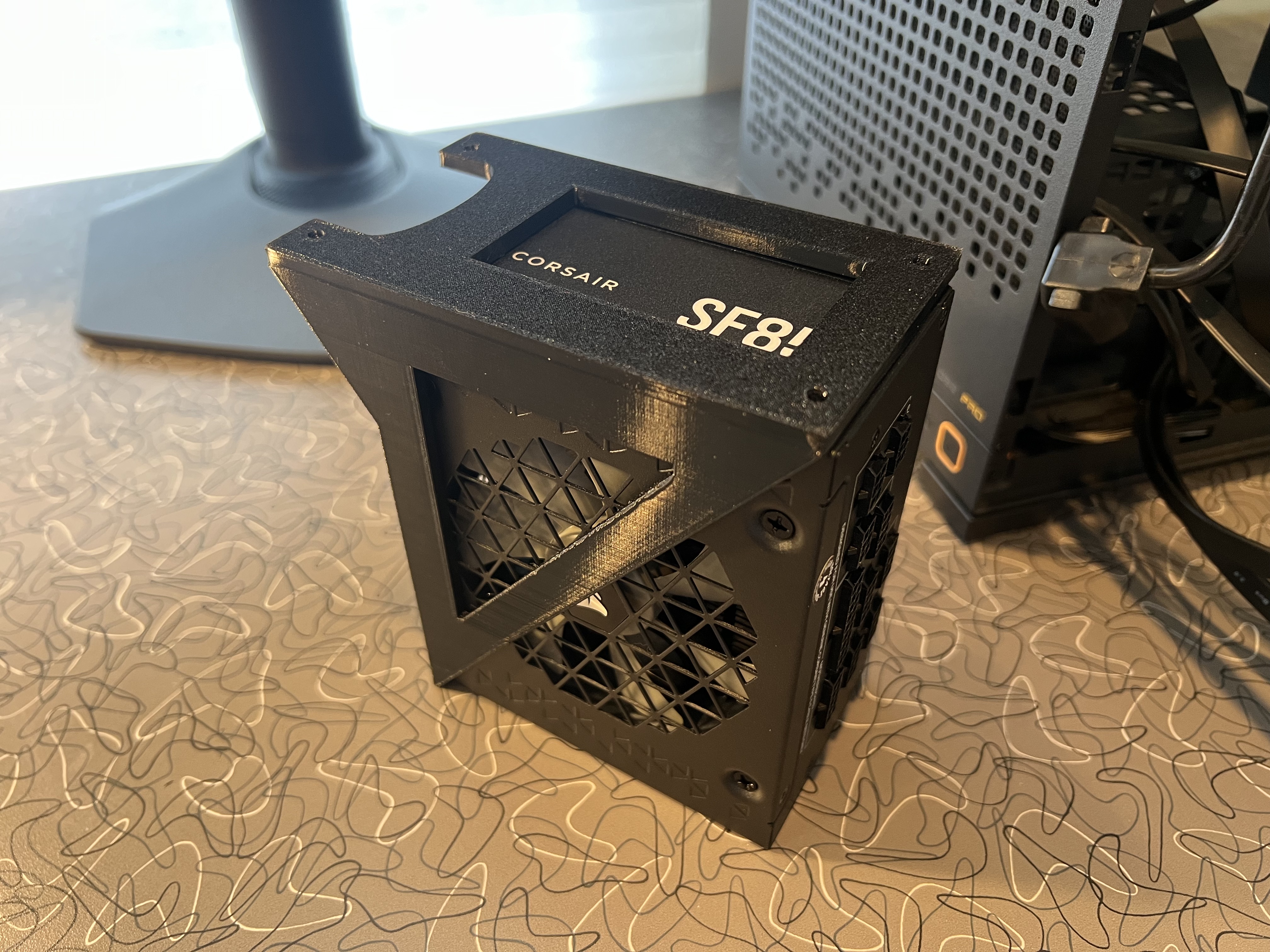 SFX PSU Sideways Mounting Bracket (Jonsbo D32 + more)