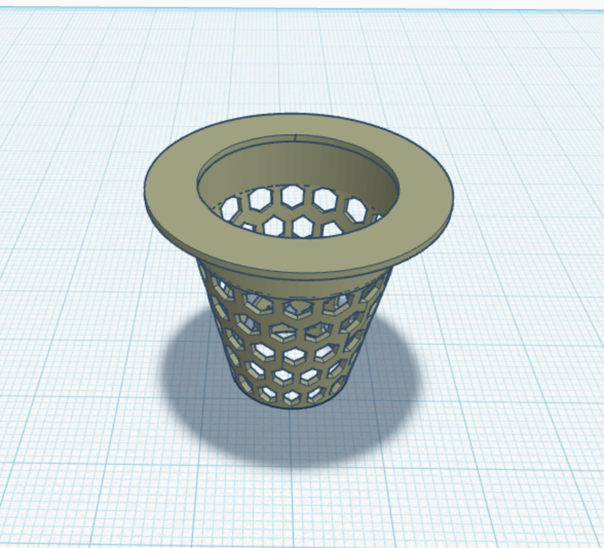 Carrot net pot (15mm medium)