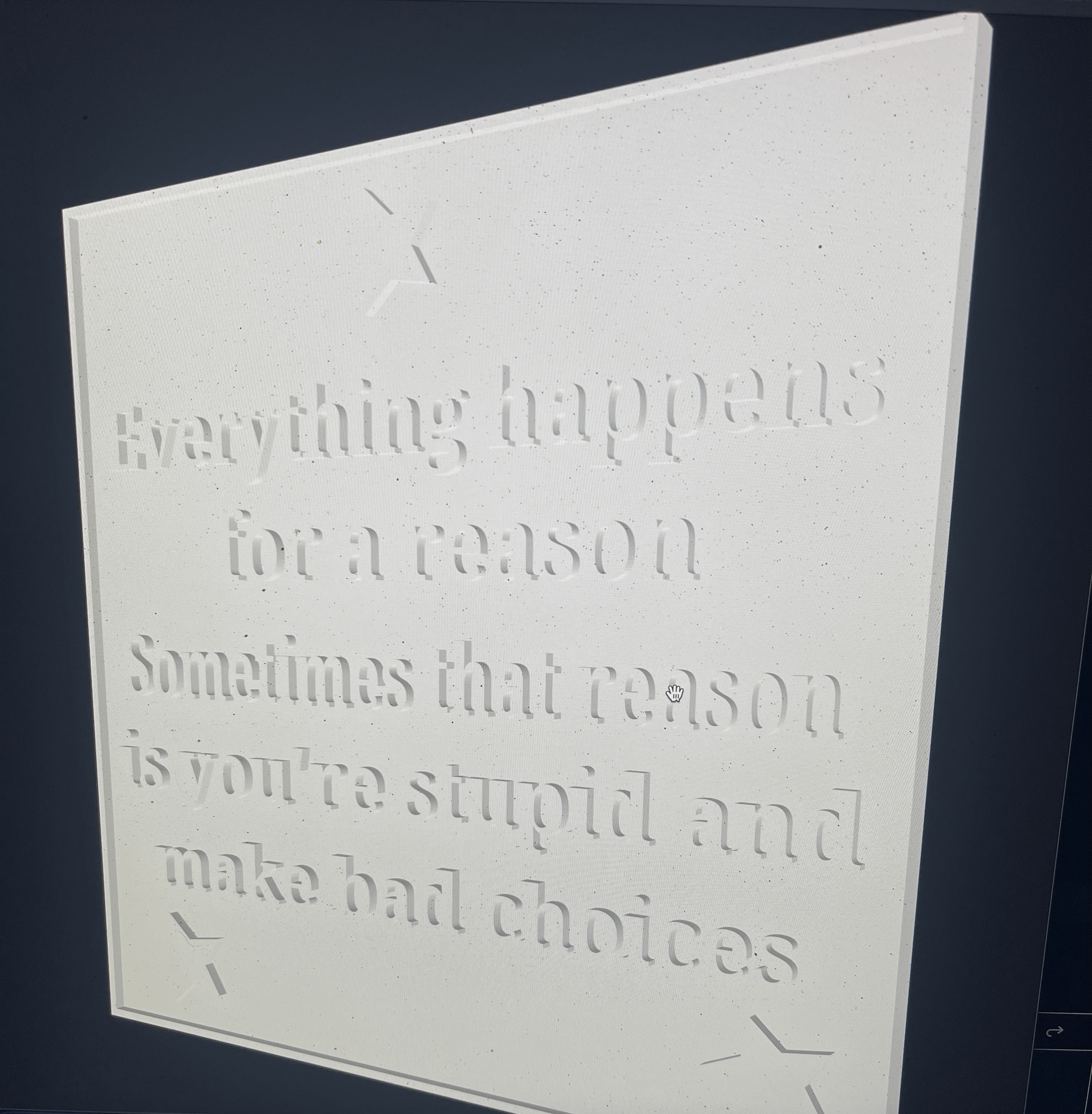 Everything Happens Sign