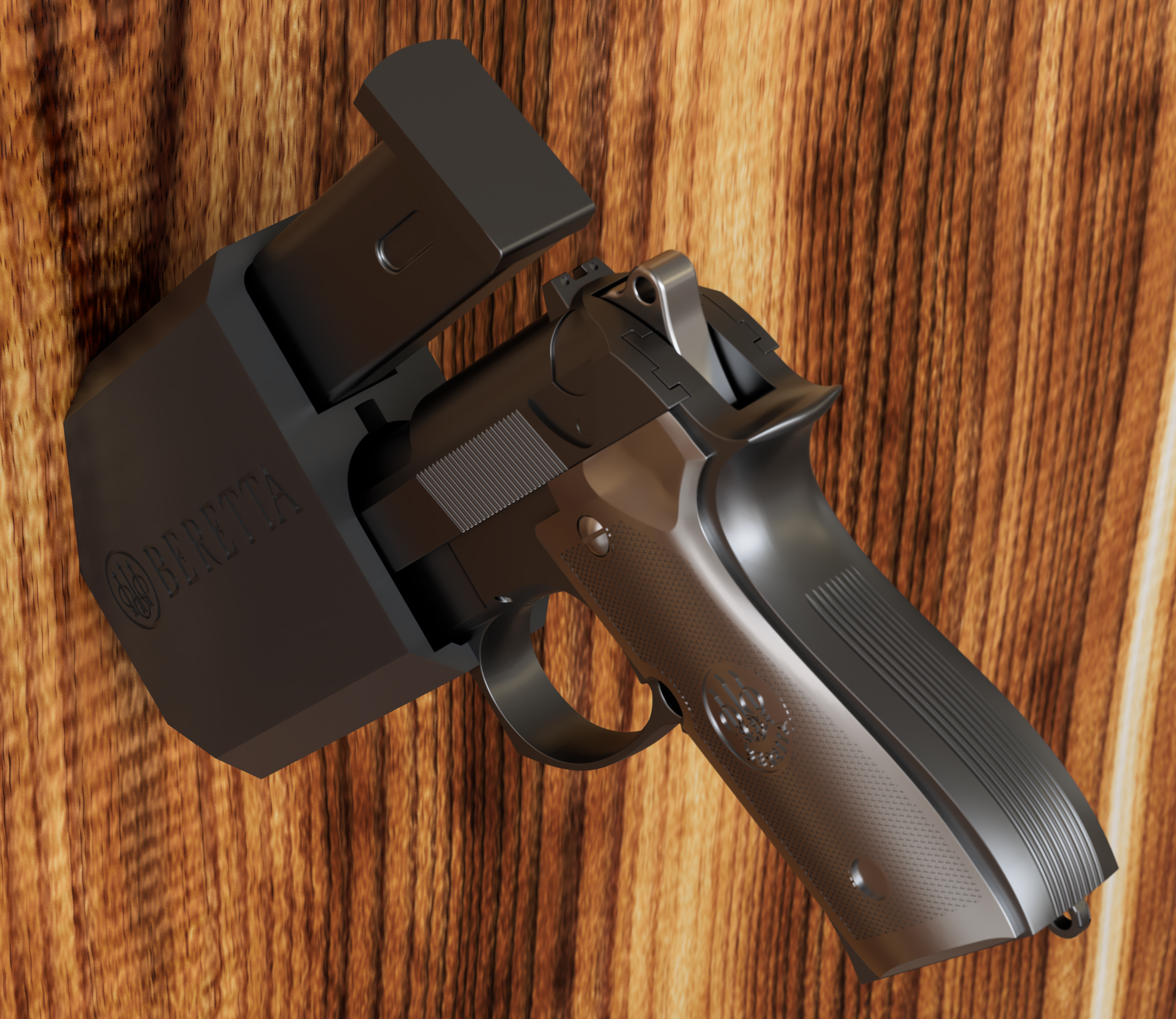 Beretta 92A1 Holder (+Magazine)