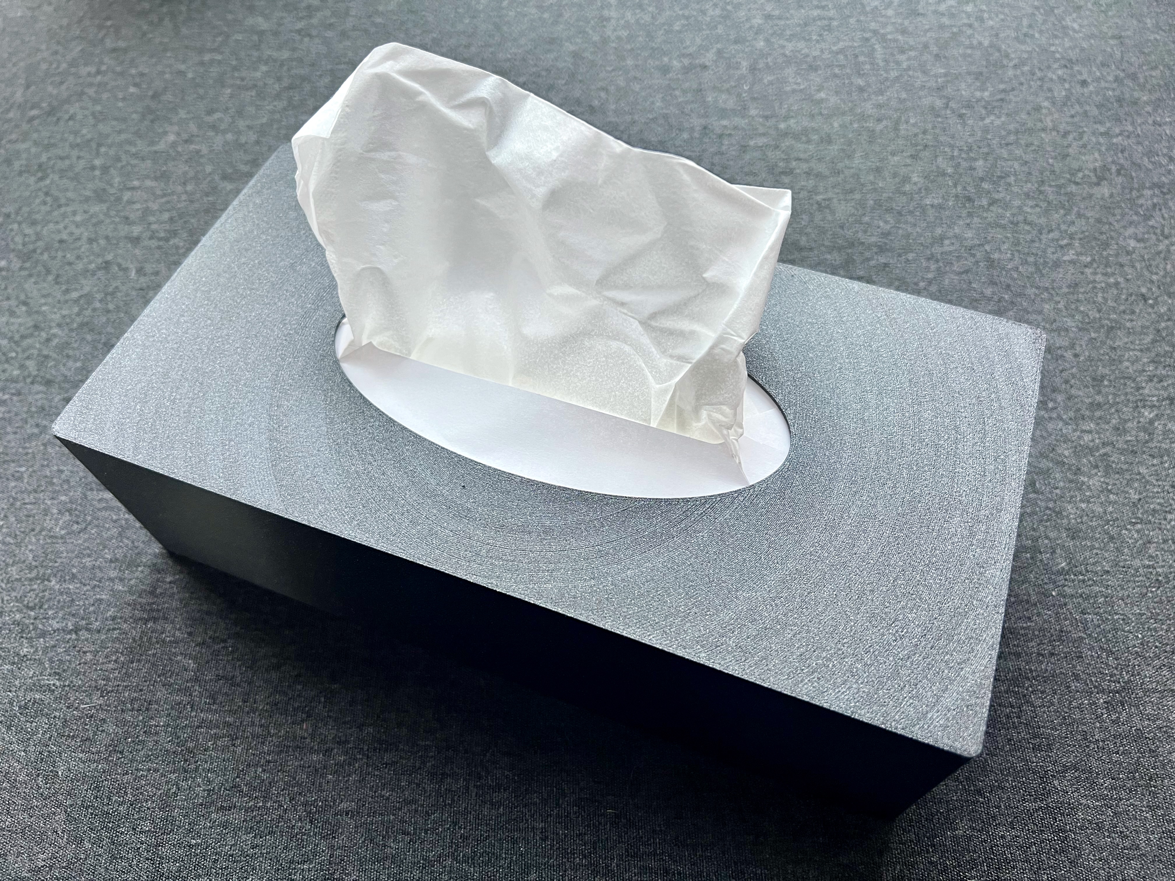 Durable tissue box cover (150x tissues; h65mm)