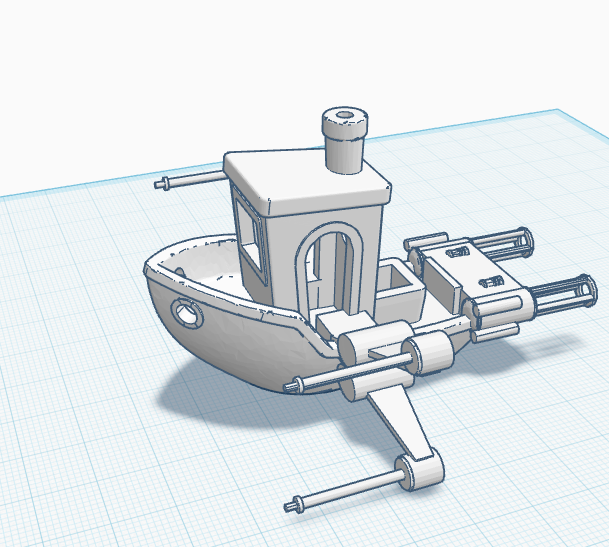 Spaceship Benchy