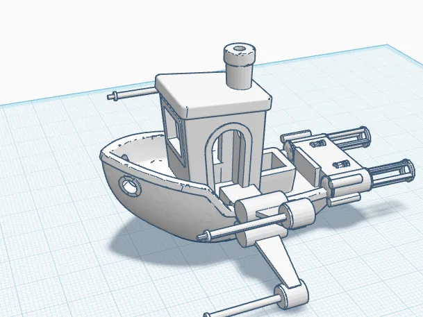 Spaceship Benchy