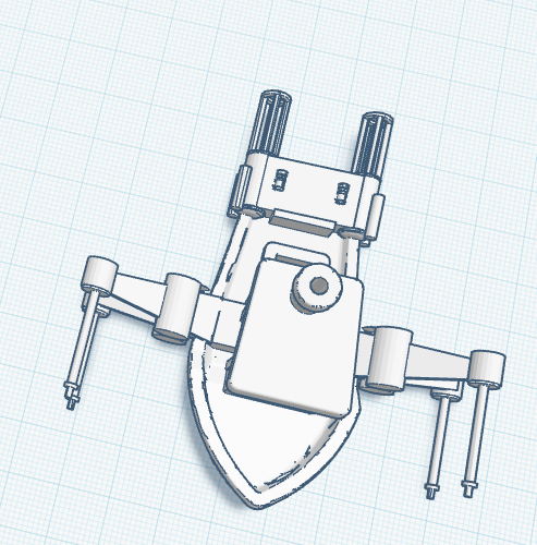 Miniatura 2 do modelo 3D Spaceship Benchy