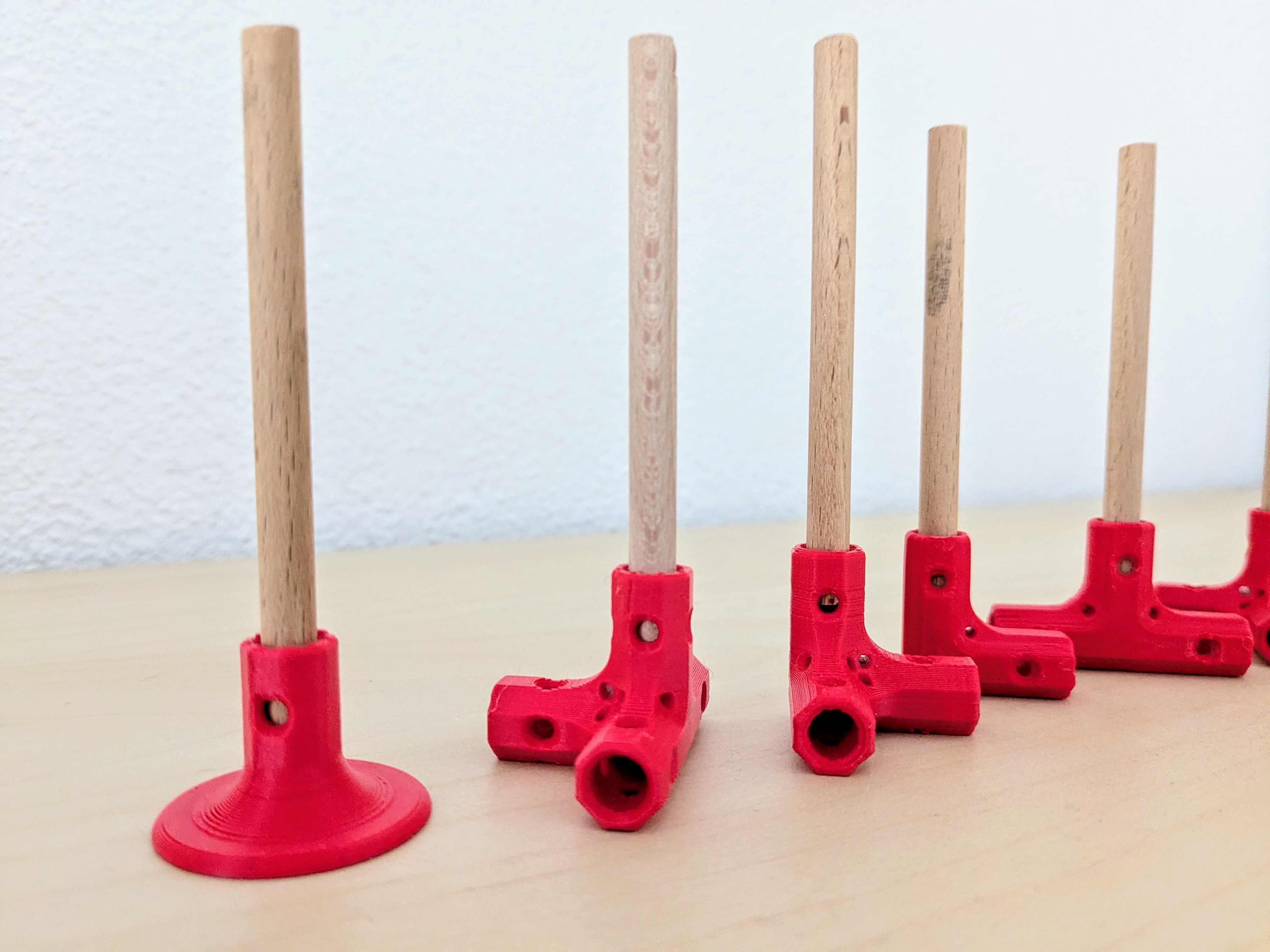 Round Bars Pipes and Rods Connections 3D model thumbnail