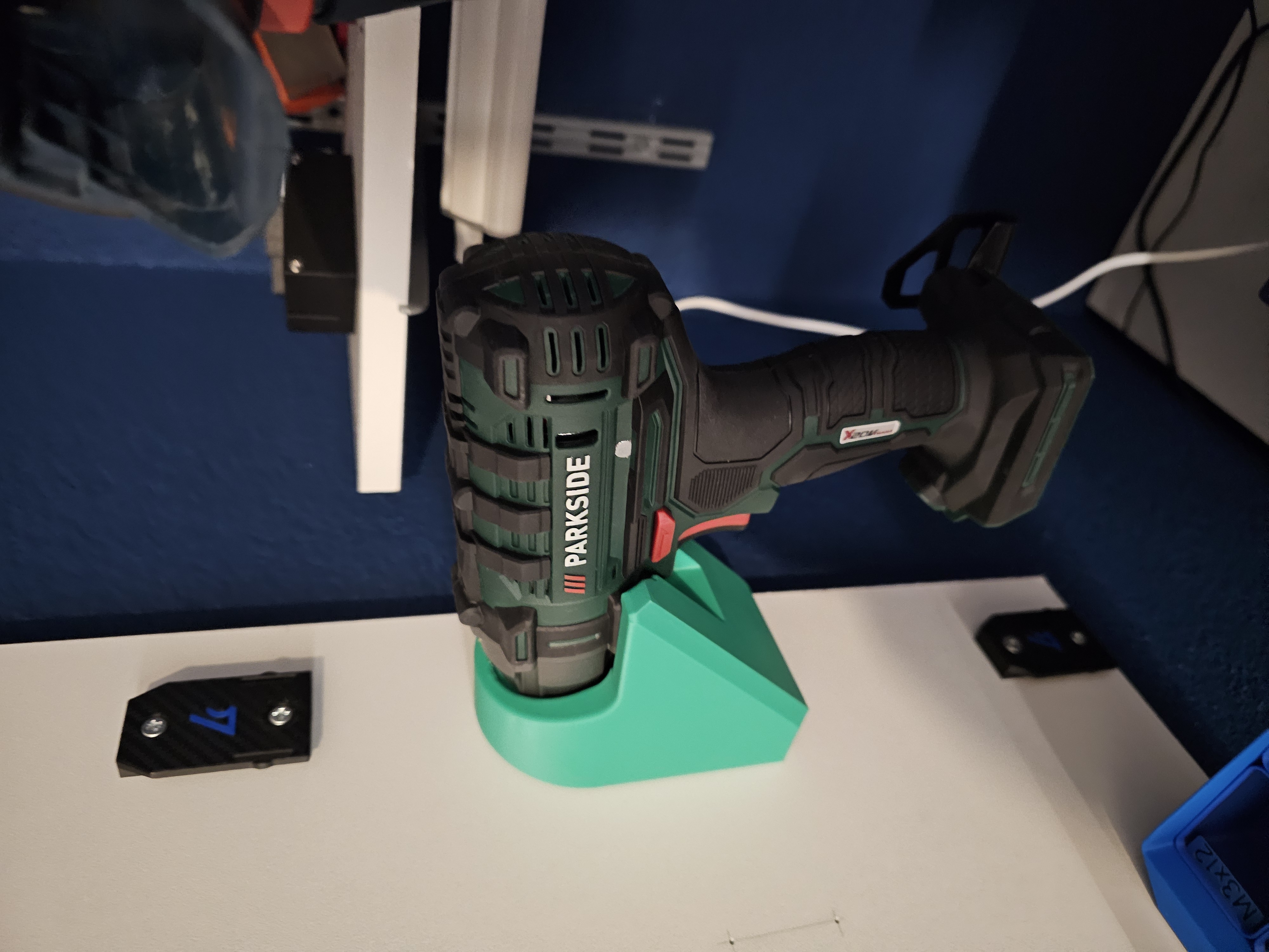 Wallmount Parkside impact screwdriver 20V