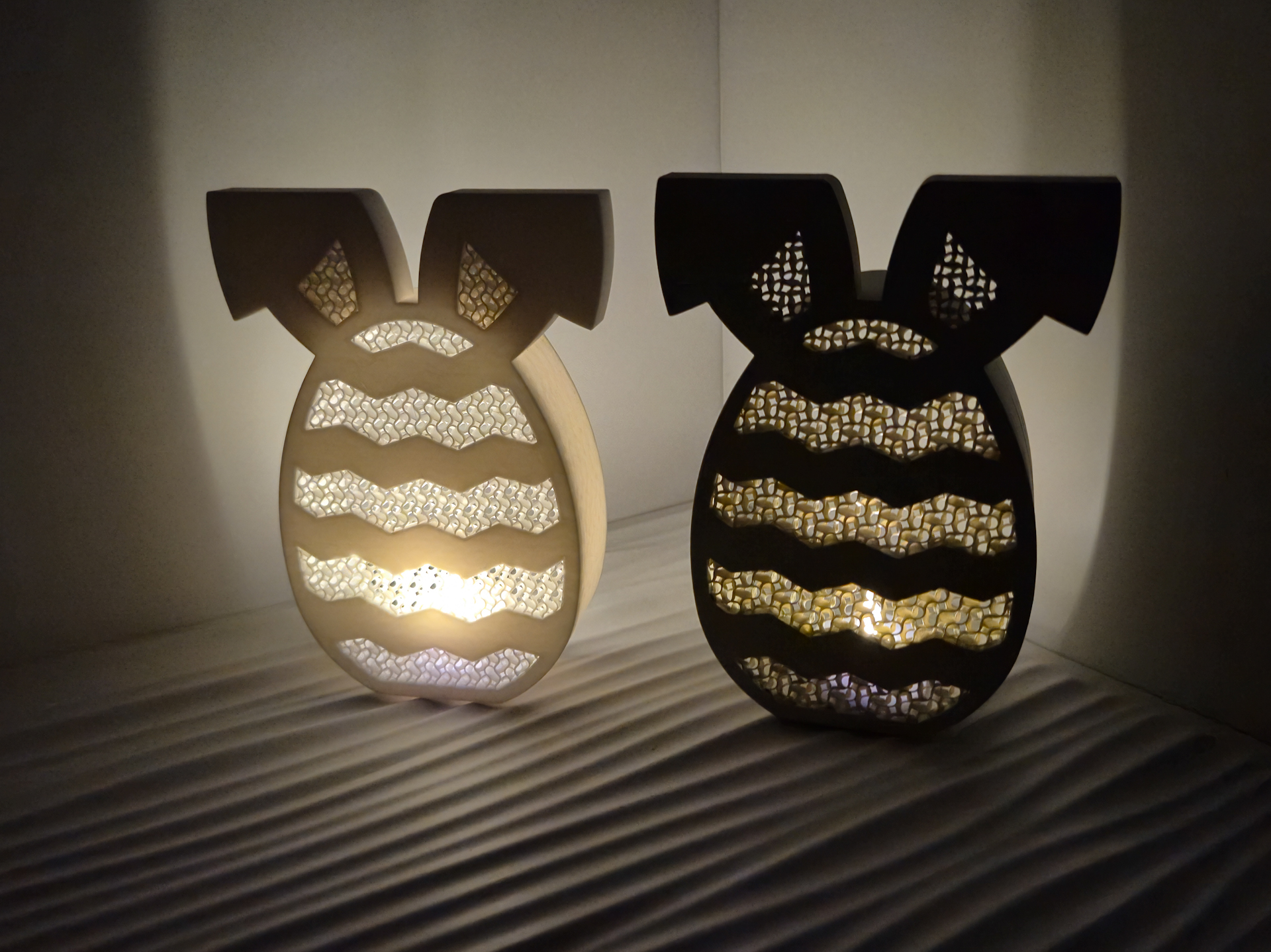 Miniatura 4 do modelo 3D Easter Egg Tea Light - ZigZag Pattern No AMS