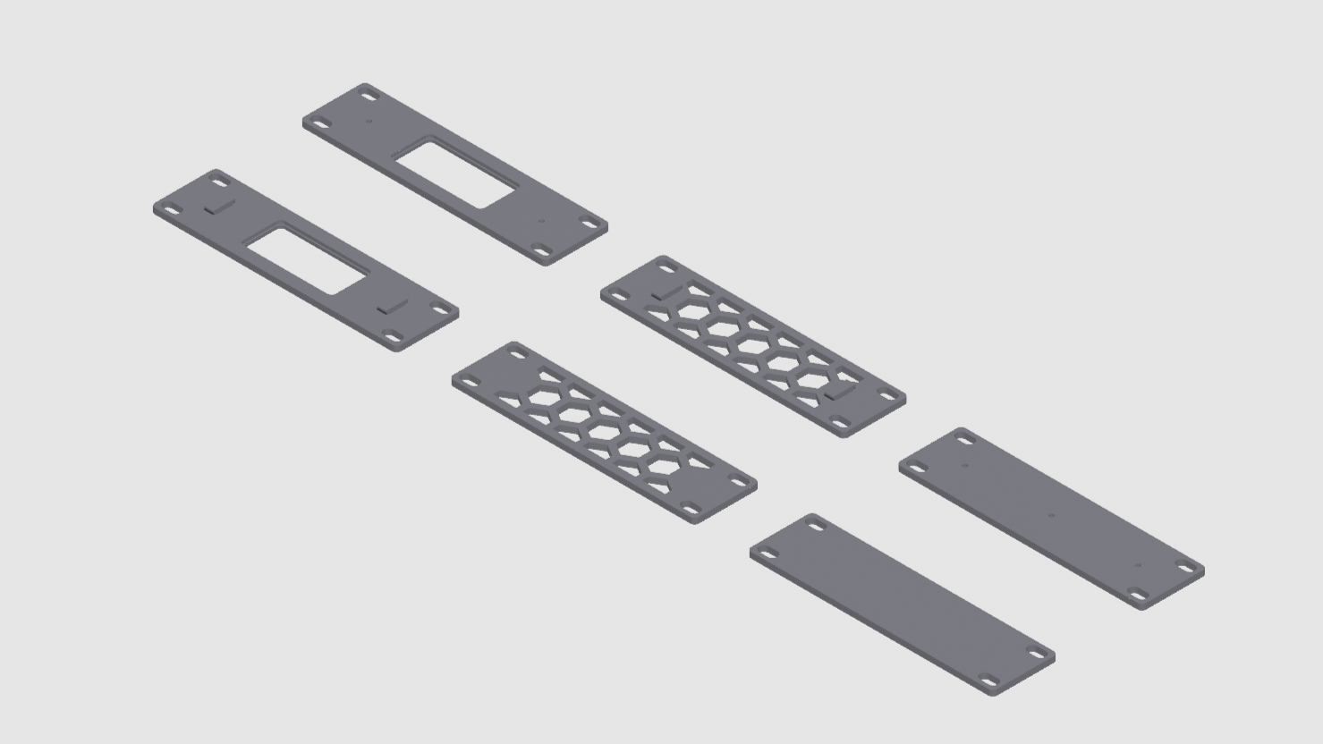 6.5 inch Rack Front Cover