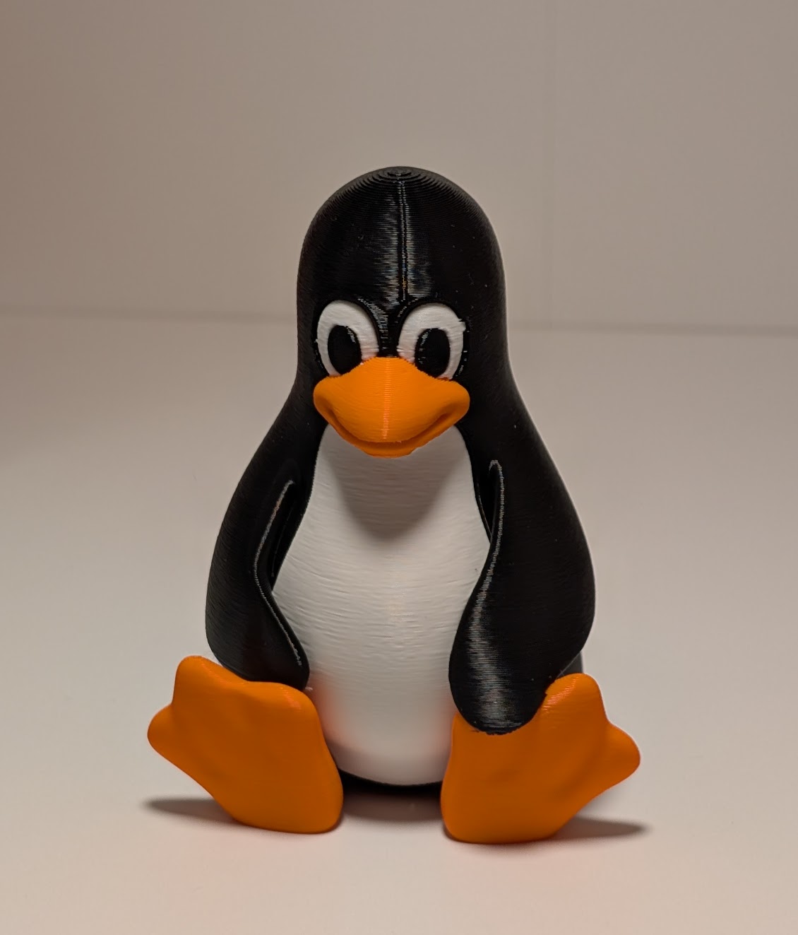 Tux prepared for multicolor with flat bottom