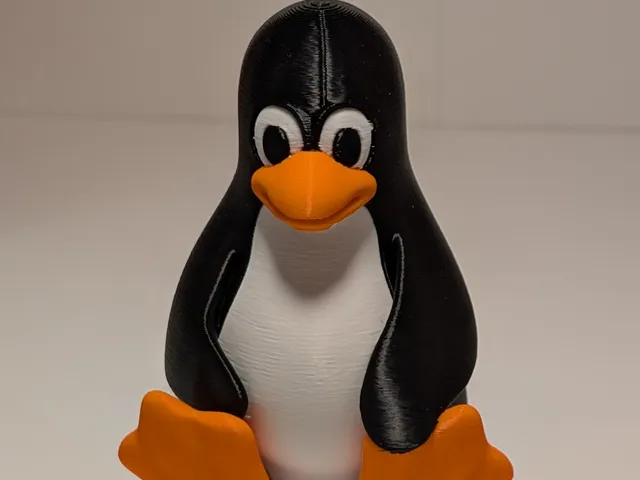 Tux prepared for multicolor with flat bottom