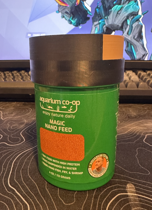 Easy Community Floating Pellets Manual Feeder Top
