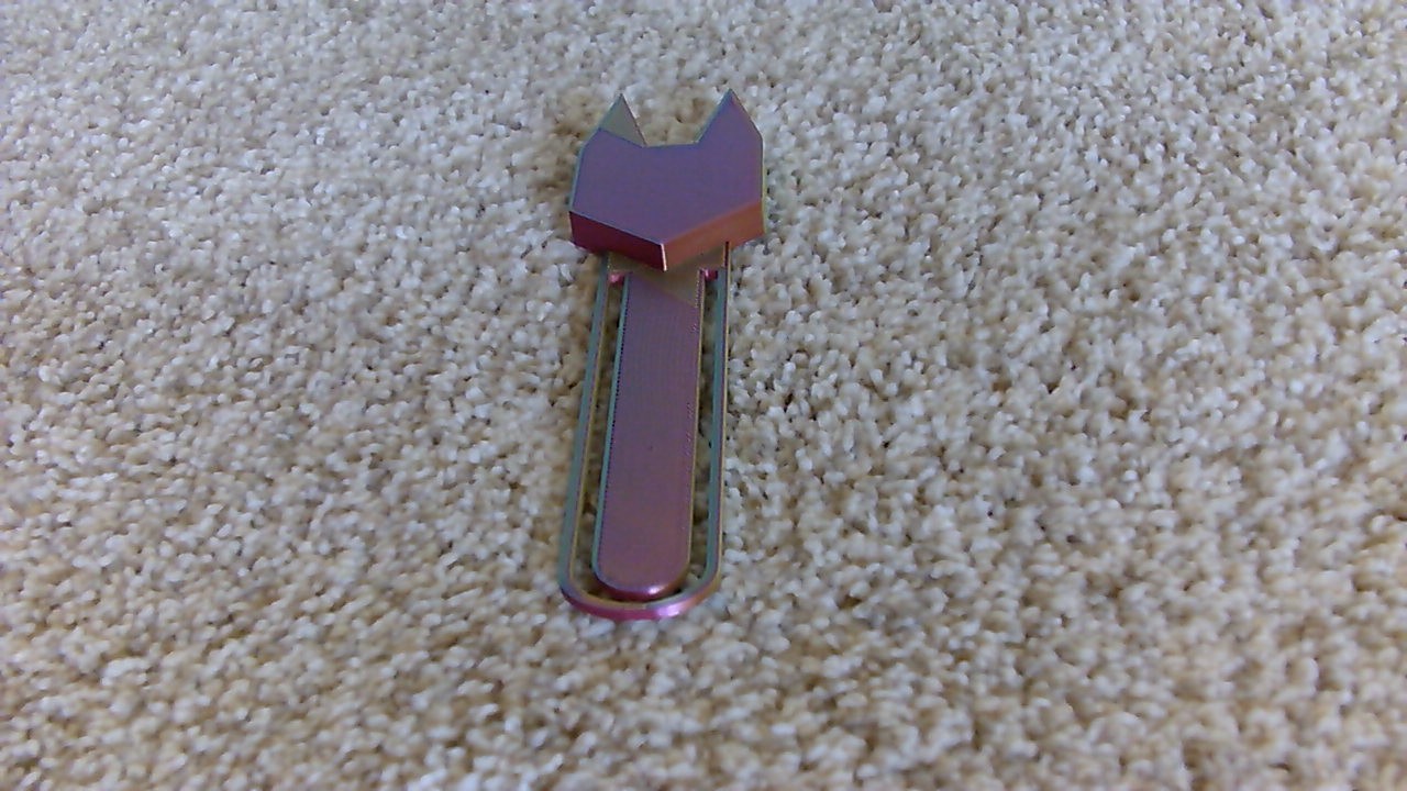 Miniatura 2 do modelo 3D Wolf Bookmark