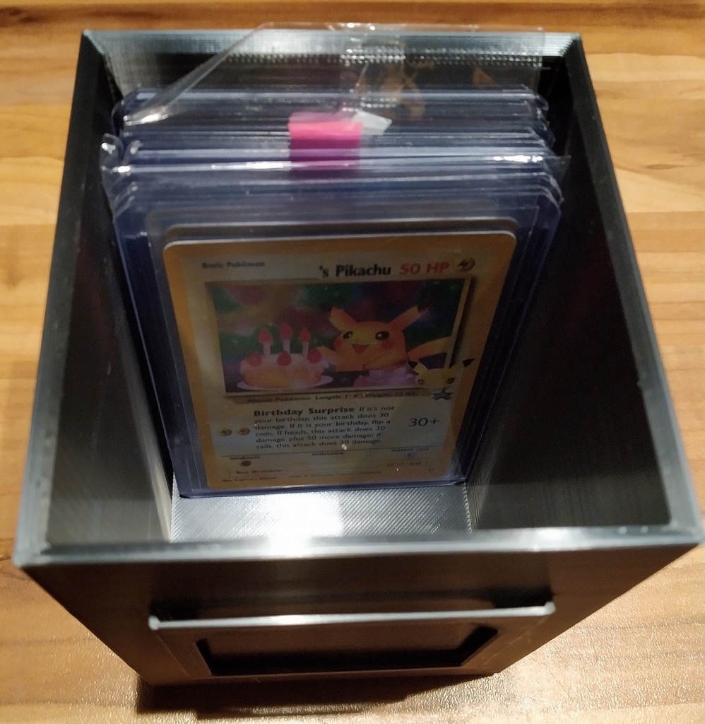 Stackable Bulk Card Box - Pokemon/Magic by MothLuv, Download free STL model