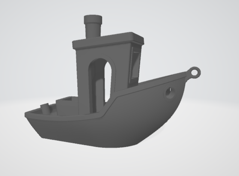 Benchy keychain